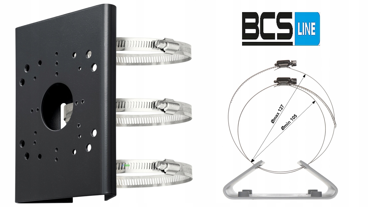 Adapter słupowy Bcs-as-atu-g do kamer Bcs