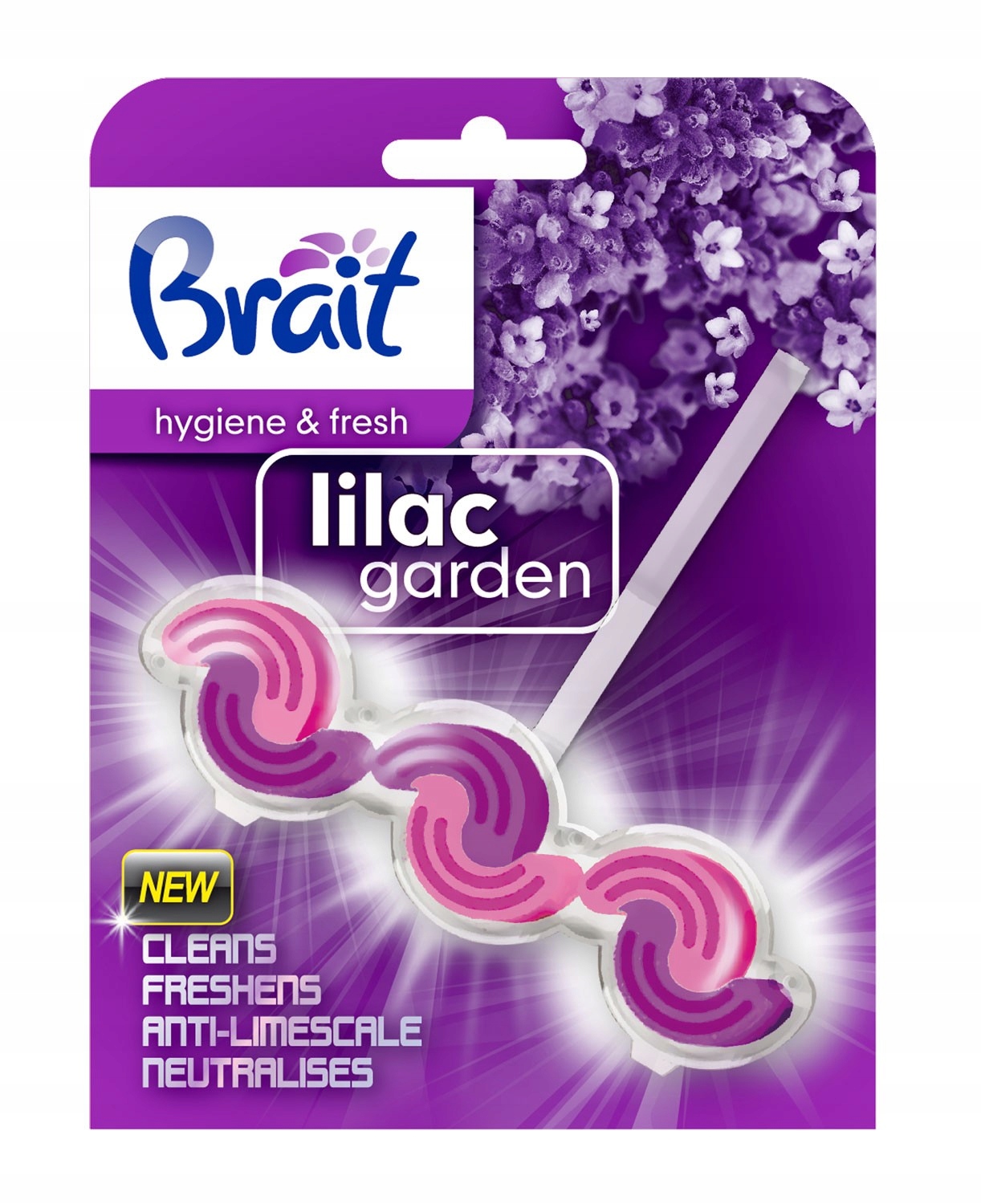 

Brait Kostka toaletowa 2-fazowa do Wc Lilac Garden