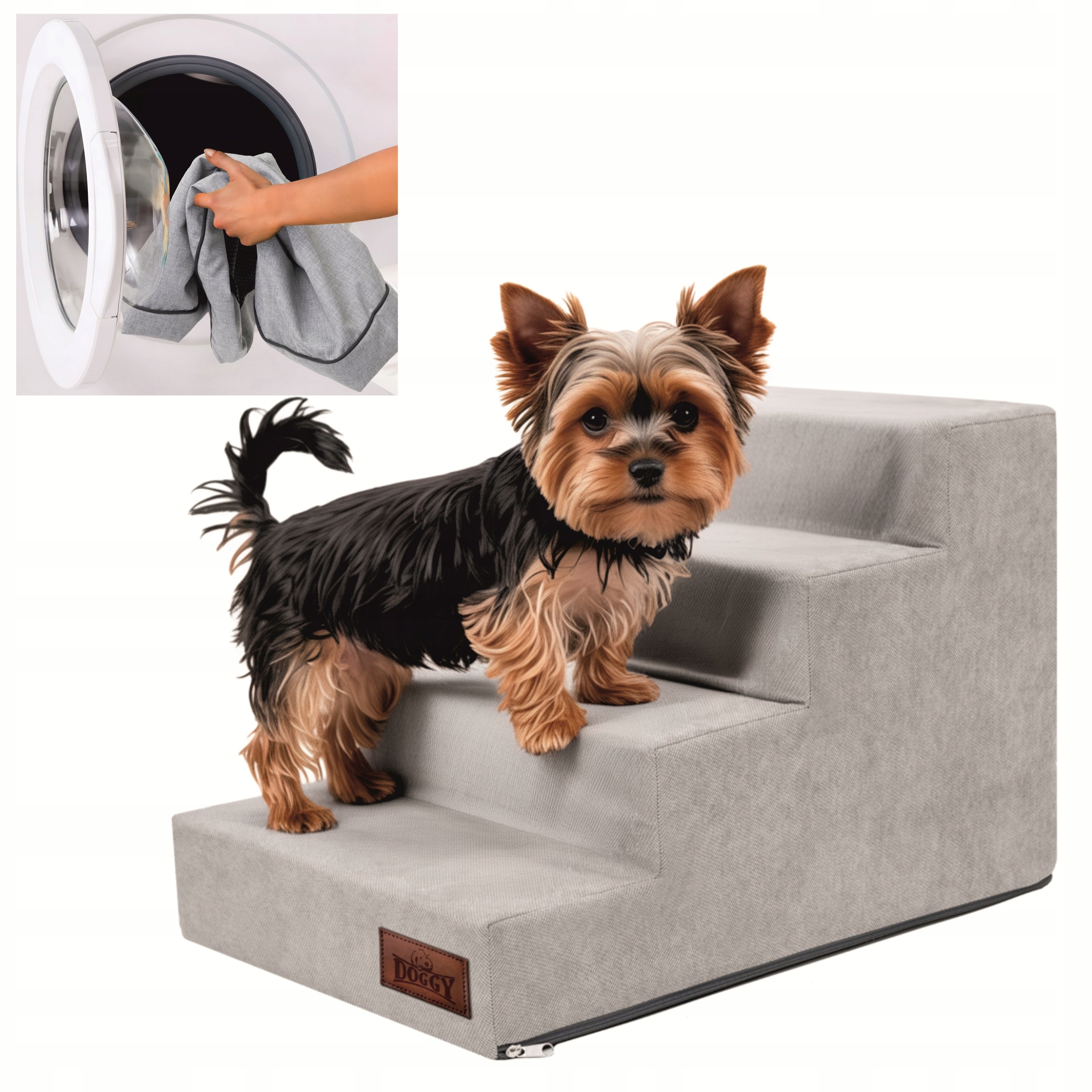 Schody pro psa, schody pro psa nebo kočku Rampa Plošina 4 stupně, velké 40 cm