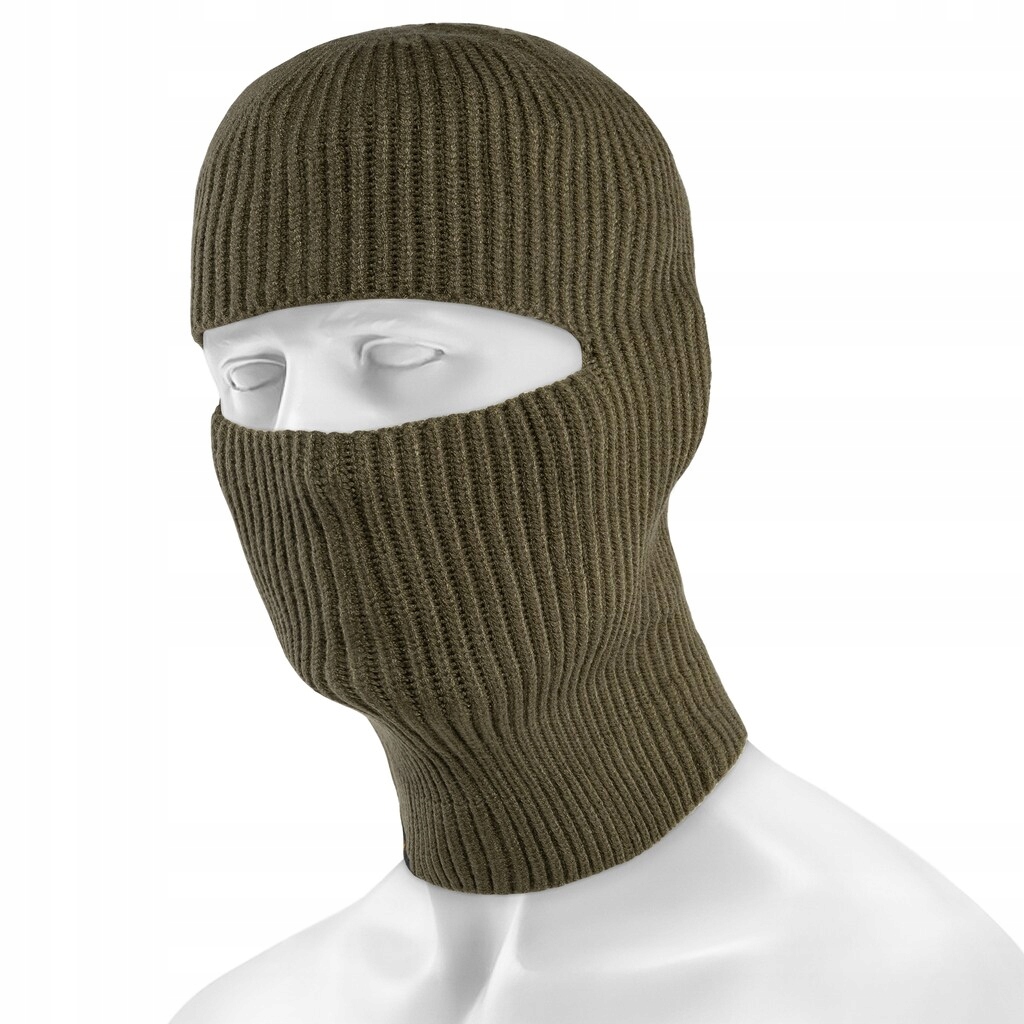 Kominička s jedním otvorem Alpha Industries Label Balaclava Dark Olive