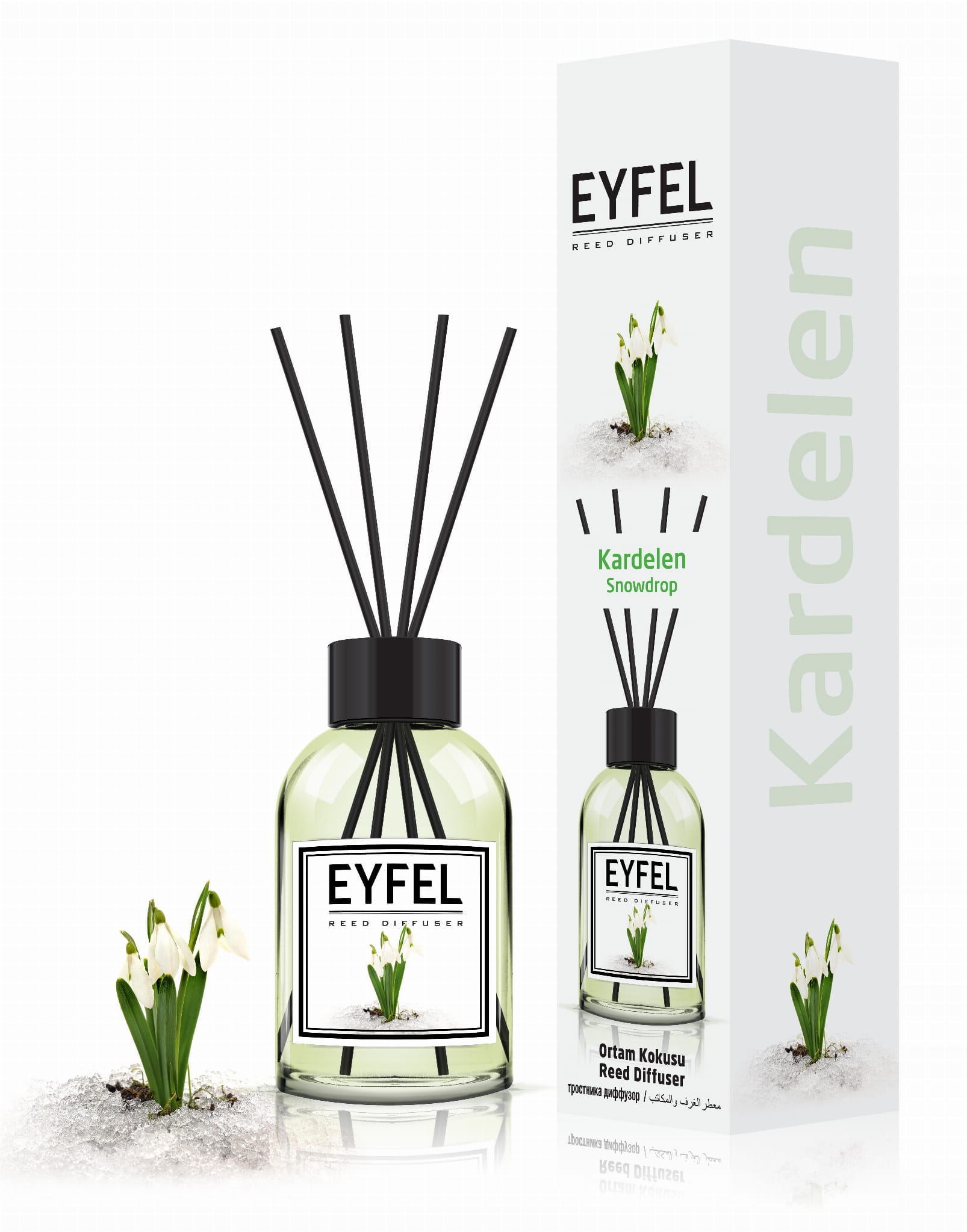 

Eyfel Przebiśnieg patyczki odświeżacz do domu