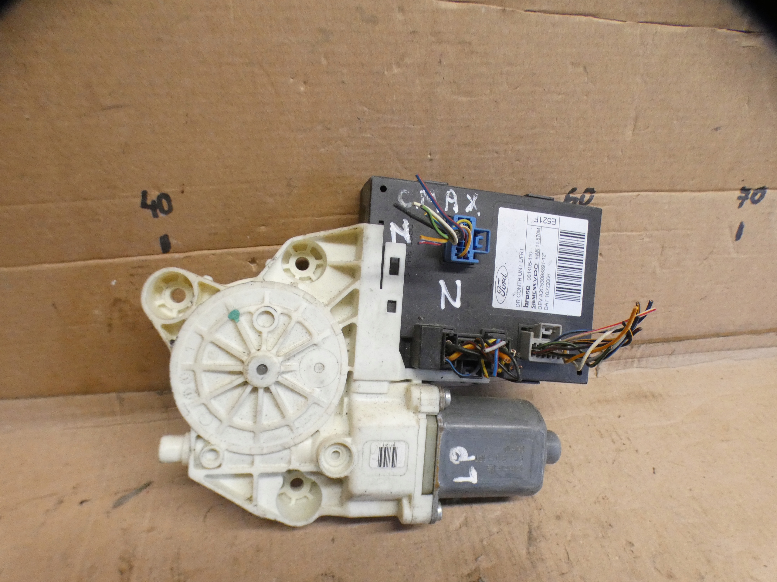 mechanism mini motor windows left front FORD C-MAX 03-07 981405110 5WK11570N