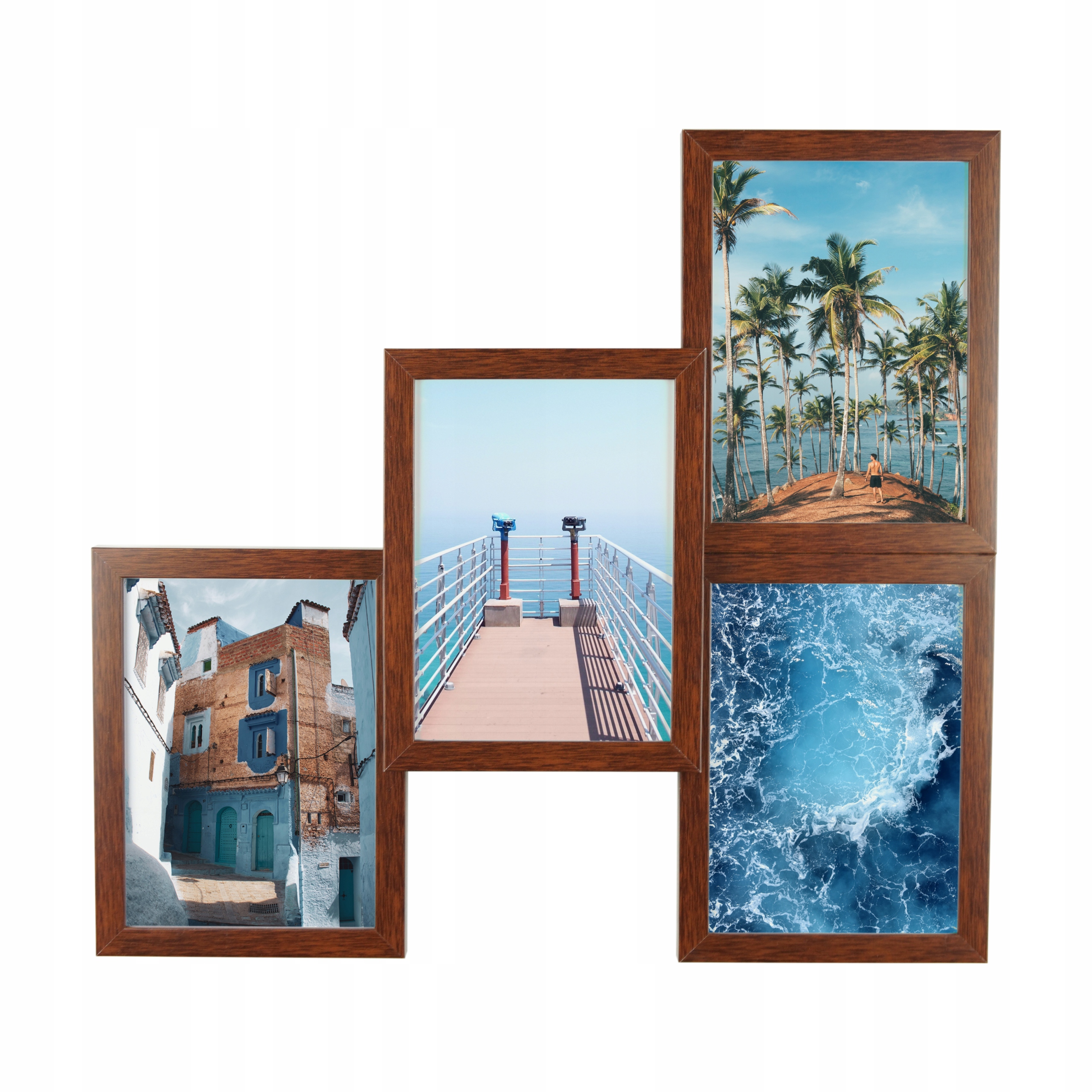 

Ramka 3D404 ciemny brąz 13x18cm Grawer