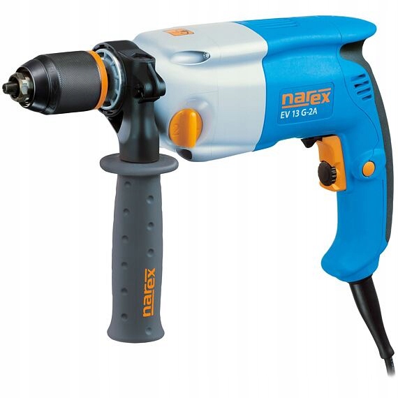 Narex Ev 13 G-2A elektrická vŕtačka bez príklepu, 760W, kufor T-Loc