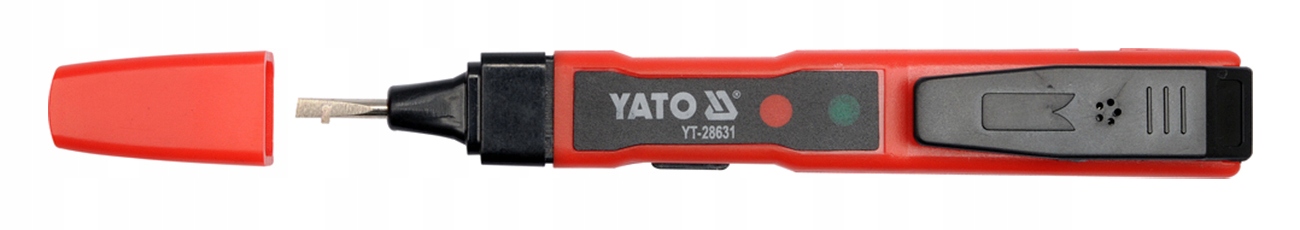 PRÓBNIK NAPIĘCIA SAMOCHODOWY 70-250V 140MM FAZER