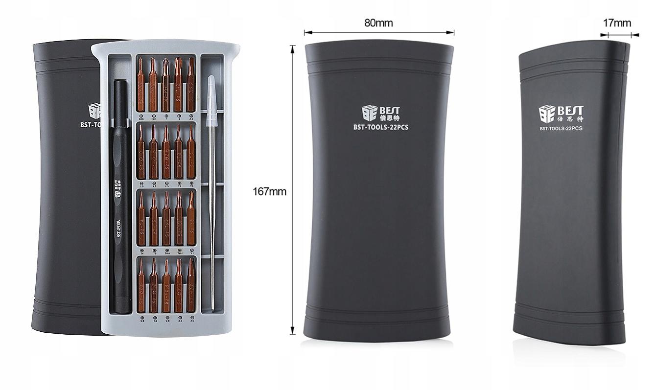 ZESTAW PRECYZYJNYCH WKRETAKOW BEST BST 8930A