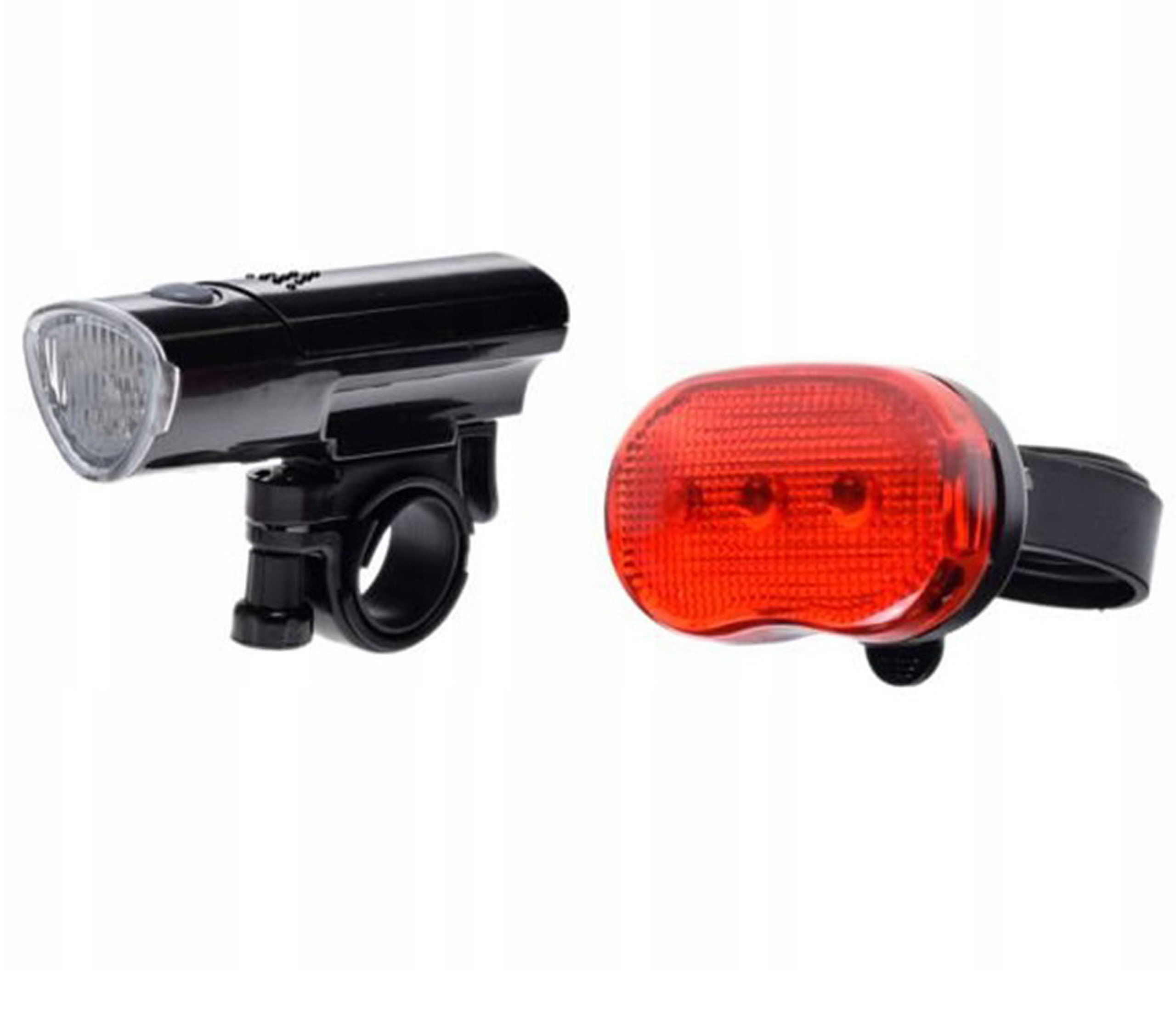 

Lampa Rowerowa Zestaw Przód Tył Led Aaa 69/124H