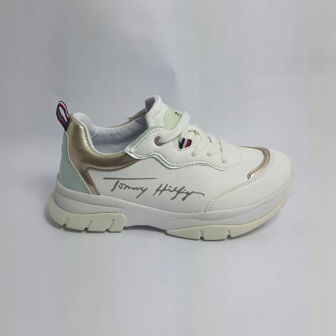 Dámské tenisky Tommy Hilfiger T3A4-32164-0289X048 White platinum 36, B