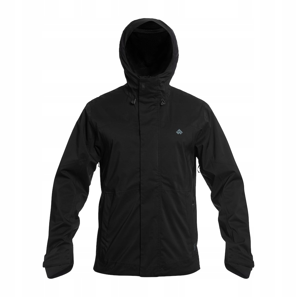 Kurtka męska 2-warstwowa Alpinus Arys czarna membraną Hdtx, Dwr, 10000 2XL
