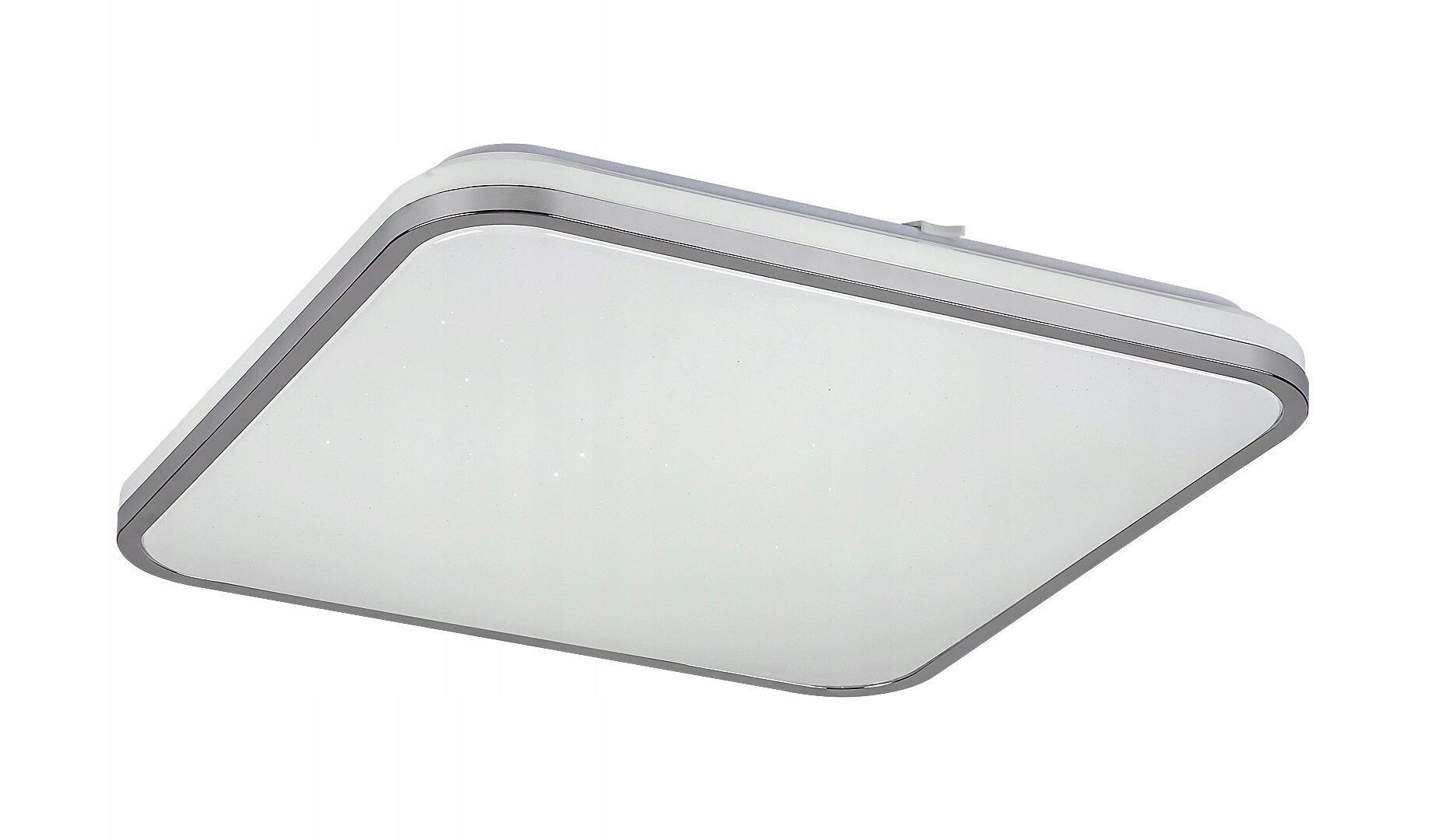 Stropné Svietidlo s diaľkovým ovládaním 45.5 cm Led 72 W chróm štvorcový Linden 3479 Rabalux