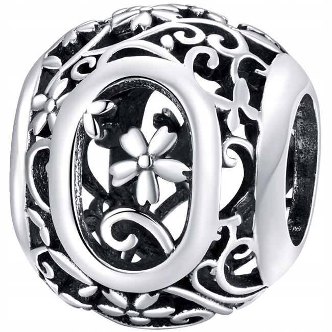 

Charms literka O do Pandora srebro 925 koralik