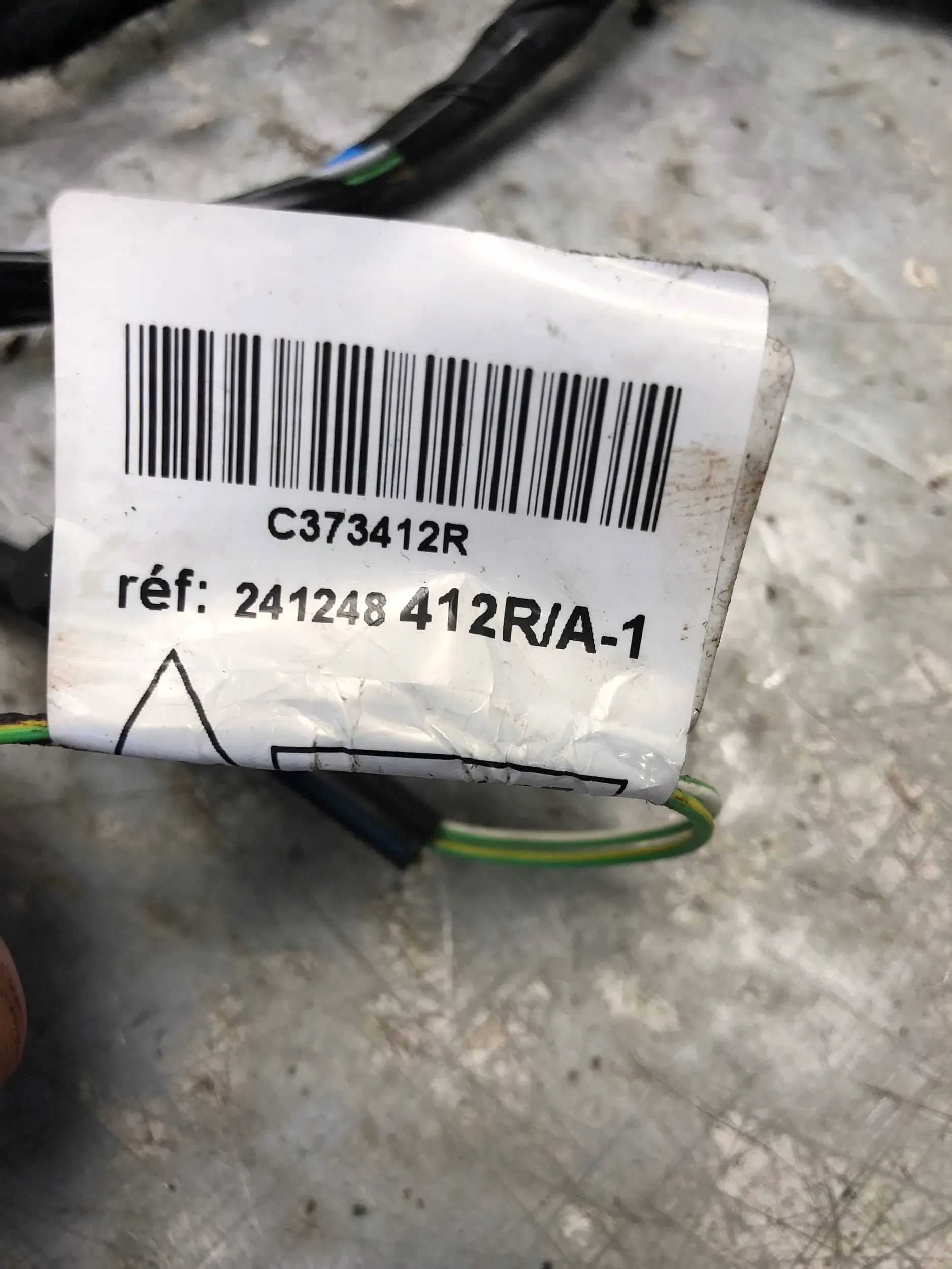 bundle door left front DACIA DOKKER 241248412R