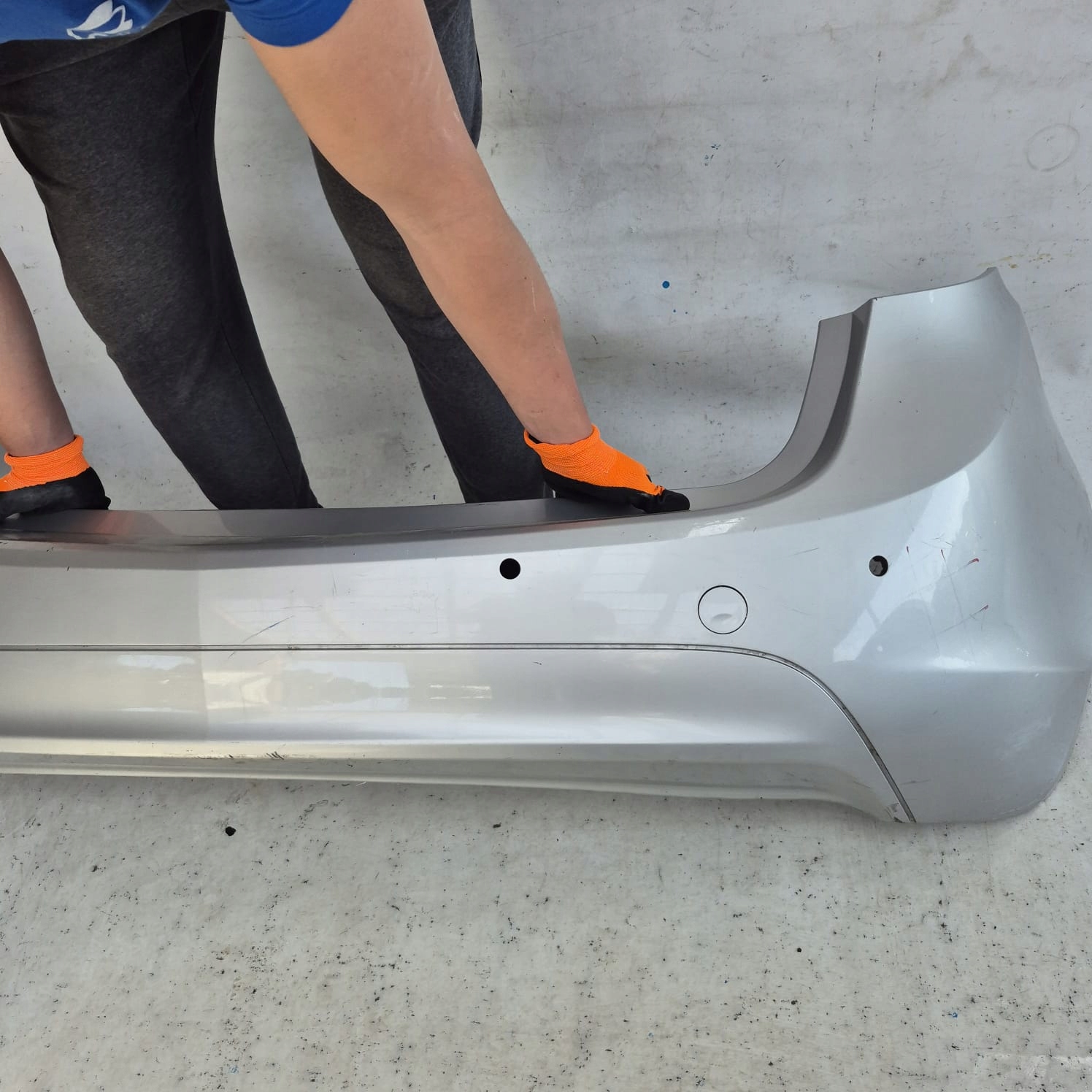 OPEL MERIVA B 10-> bumper rear part rear PDC
