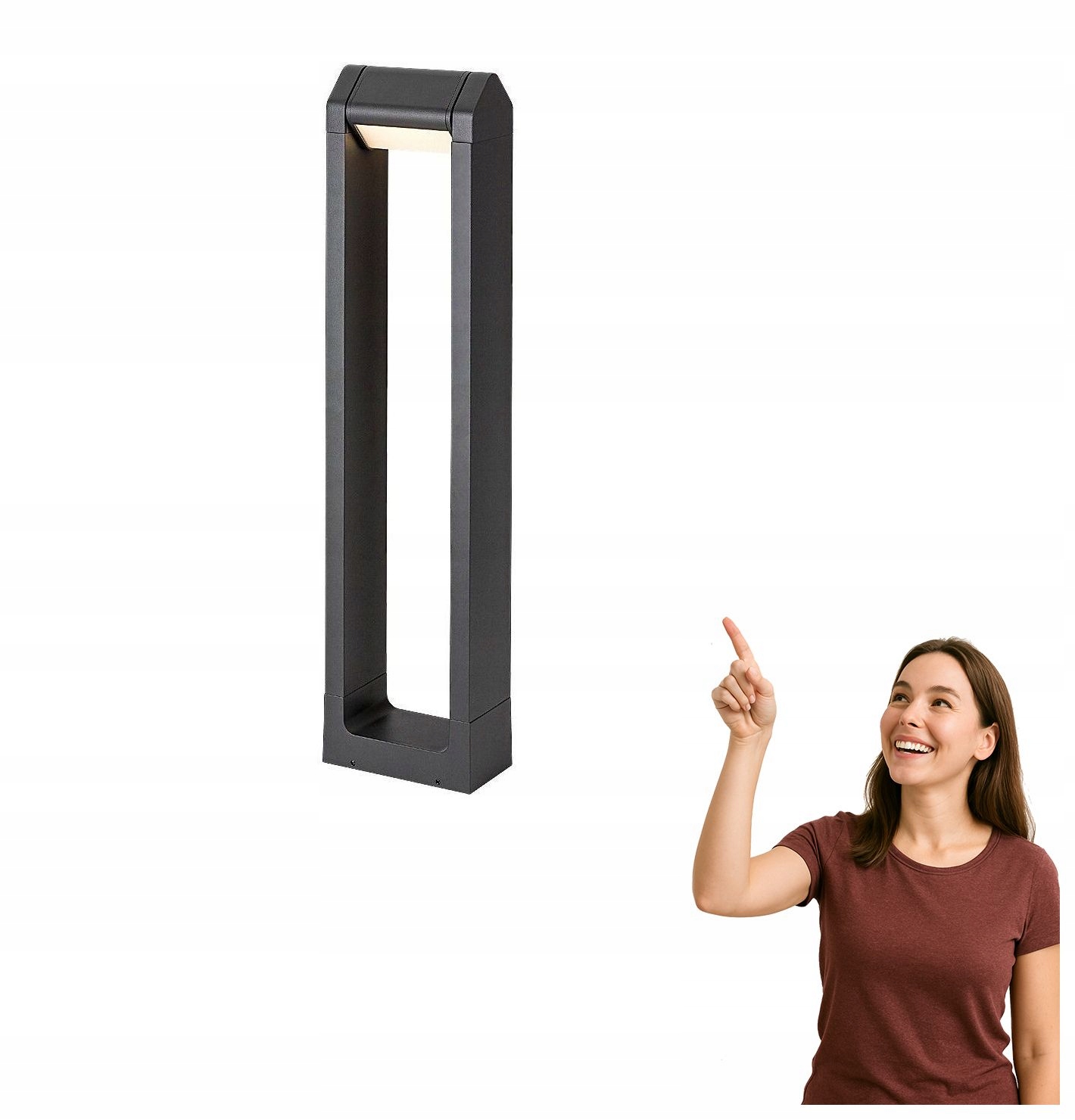 Vonkajšia Led záhradná lampa 8W Medna 77104 Rabalux