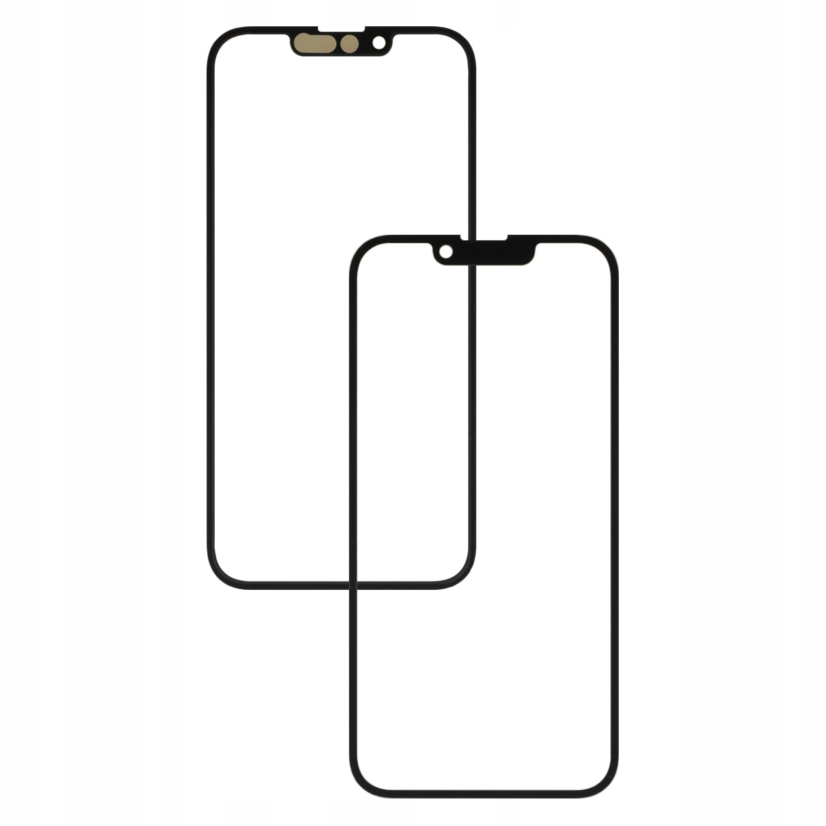 IPHONE 14 SZYBA SZYBKA OCA G + OCA PRO Pasuje do marki Apple