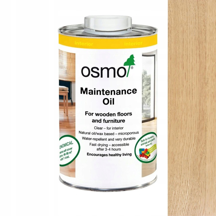 Olej Regeneracyjny Osmo 3081 1L Jedwabisty Mat