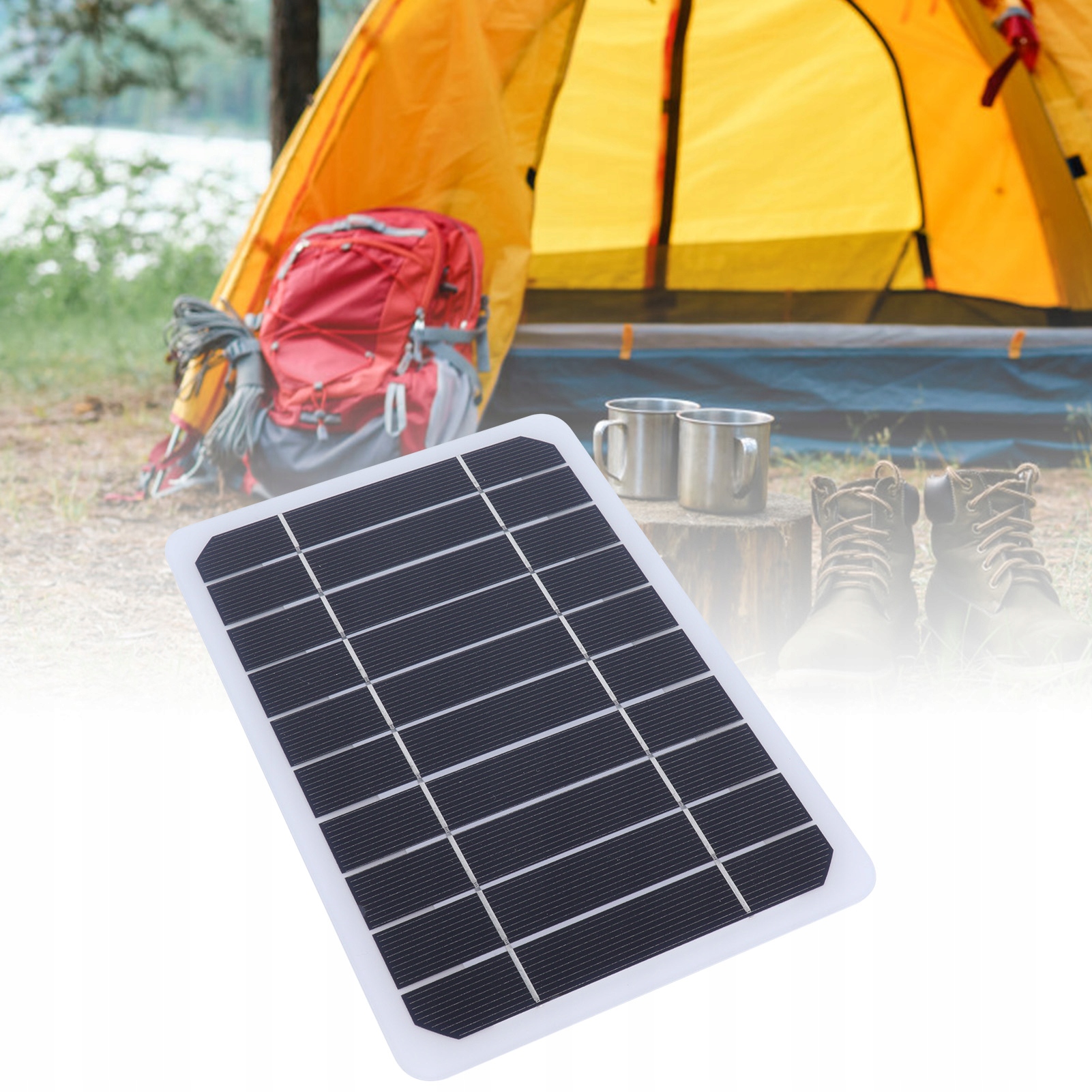 Power bank z panelem solarnym 589416546135 1000 mAh 5 W