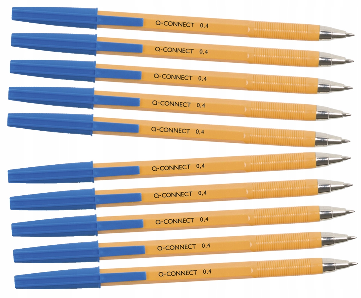 

Długopis Z Wymiennym Wkładem 0,4MM Niebieski 10szt
