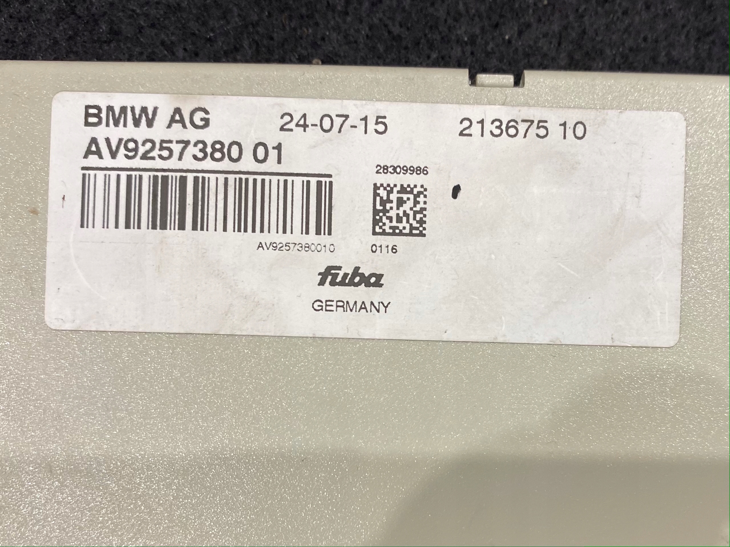 ROLLS ROYCE BMW antenne antenna nr. AV9257380