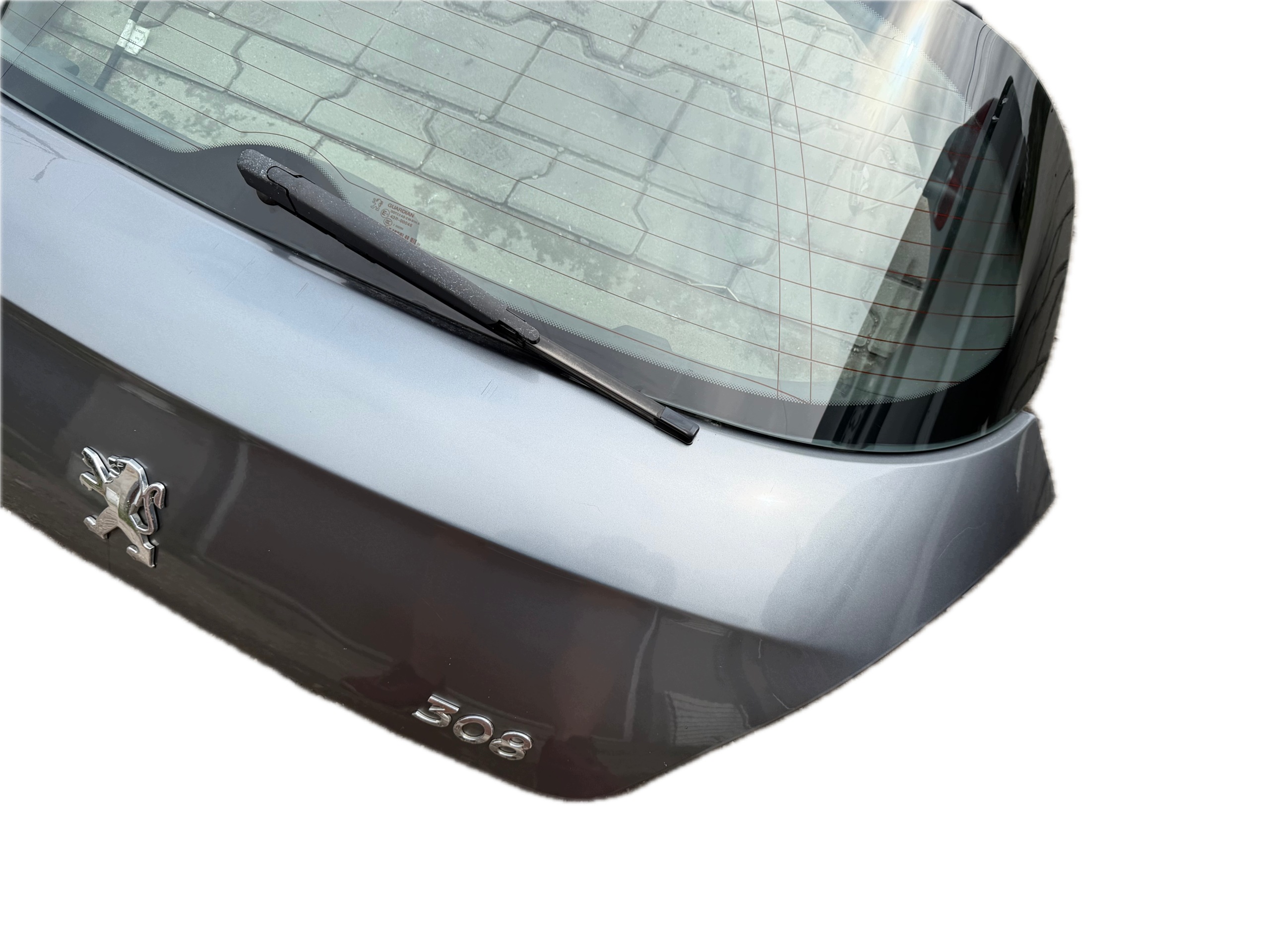 trunk door boot rear part PEUGEOT 308 and HB complete