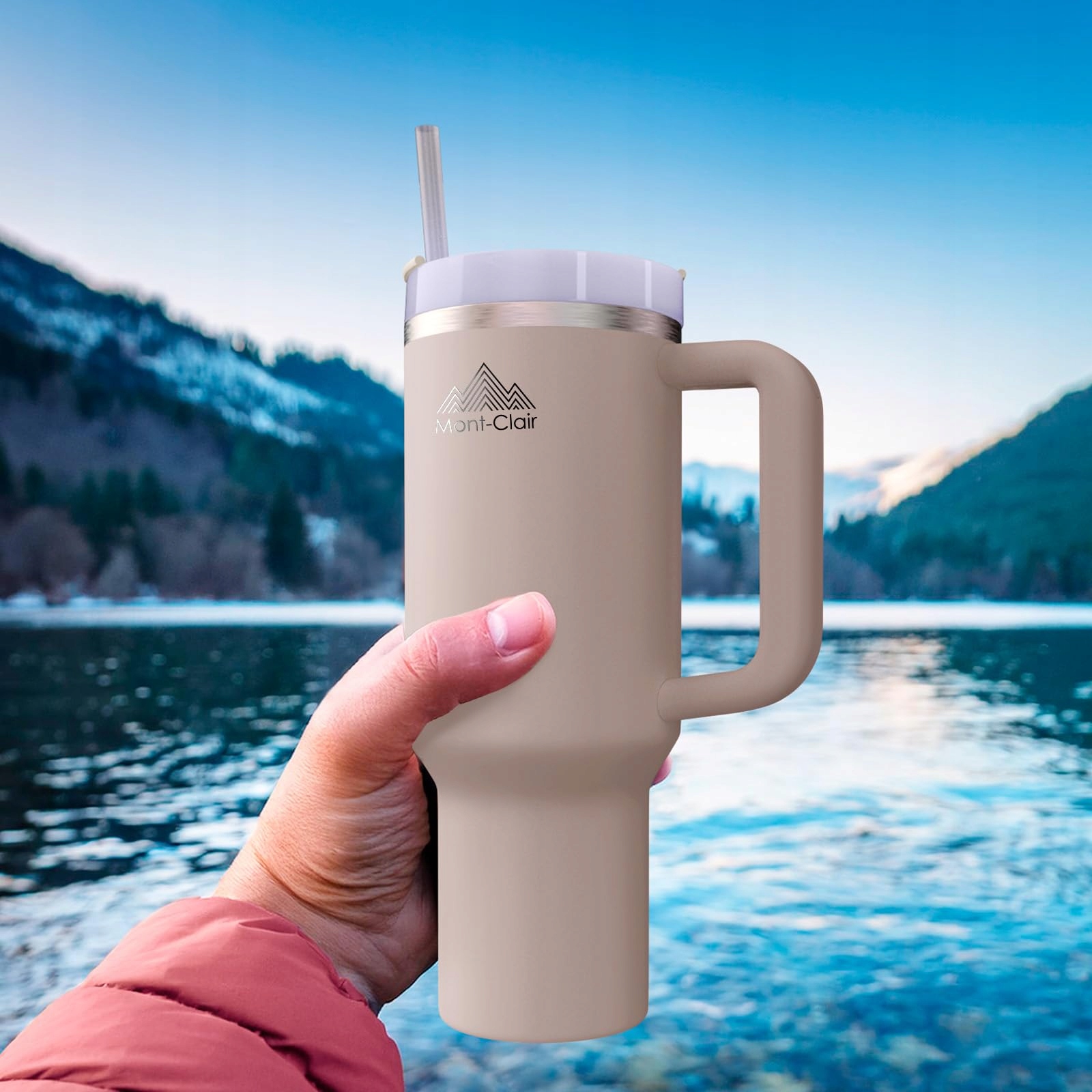 TUMBLER Kubek Termiczny 1.2L Z Ustnikiem BPA Free — miniatura 6