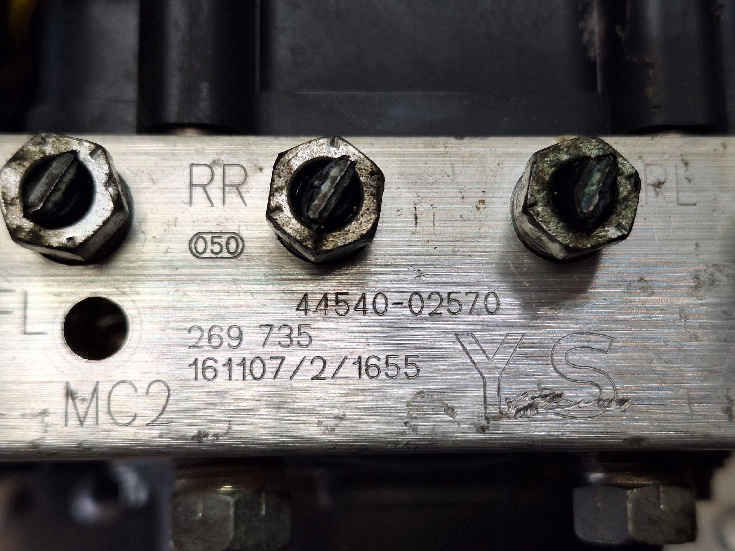pump control unit ABS 0265956504 44540-02570 TOYOTA COROLLA E16 LIFT 1.6 B