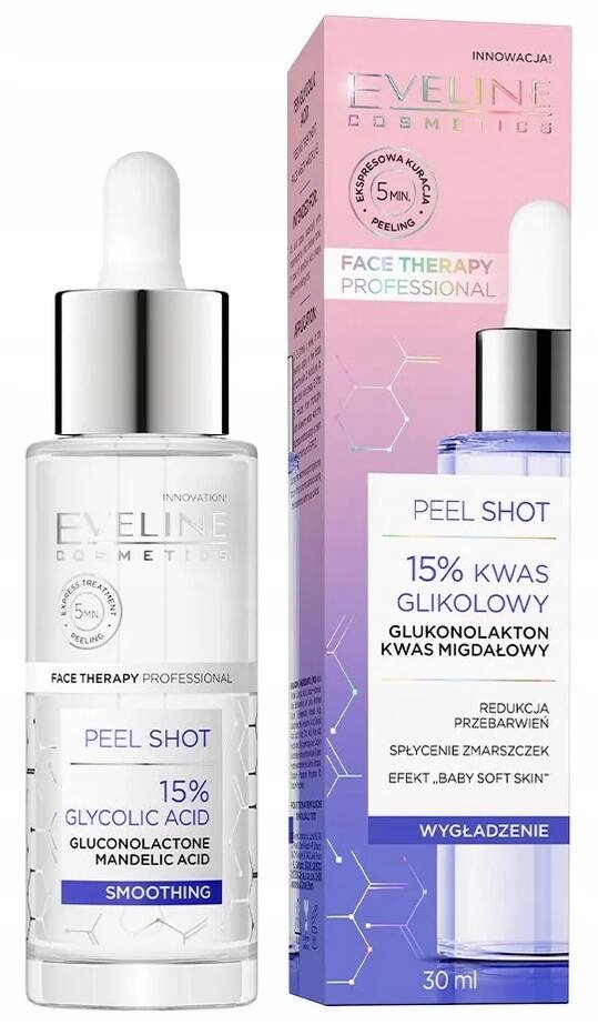 

Eveline Peeling do Twarzy Shot 15% Kwas Glikolowy