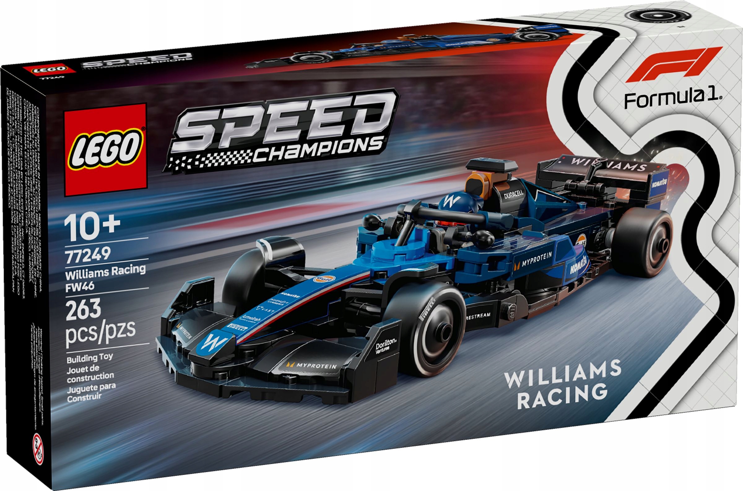 Lego Speed Champions 77249 Williams Racing Formule F1