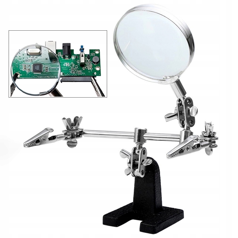 

Third Hand Soldering Kit Loupe Handle