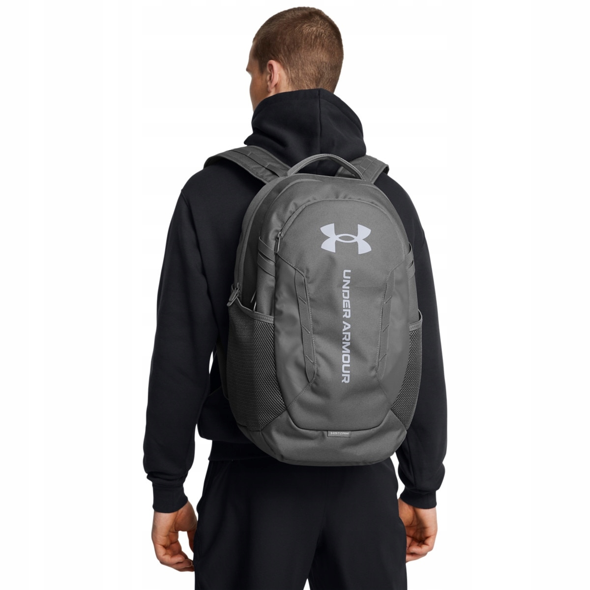 Under Armour Unisexový batoh Ua Hustle 6.0 Backpack šedá