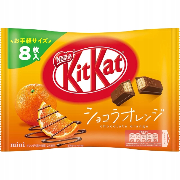

KitKat Mini Chocolate Orange smak pomarańcza 8 szt