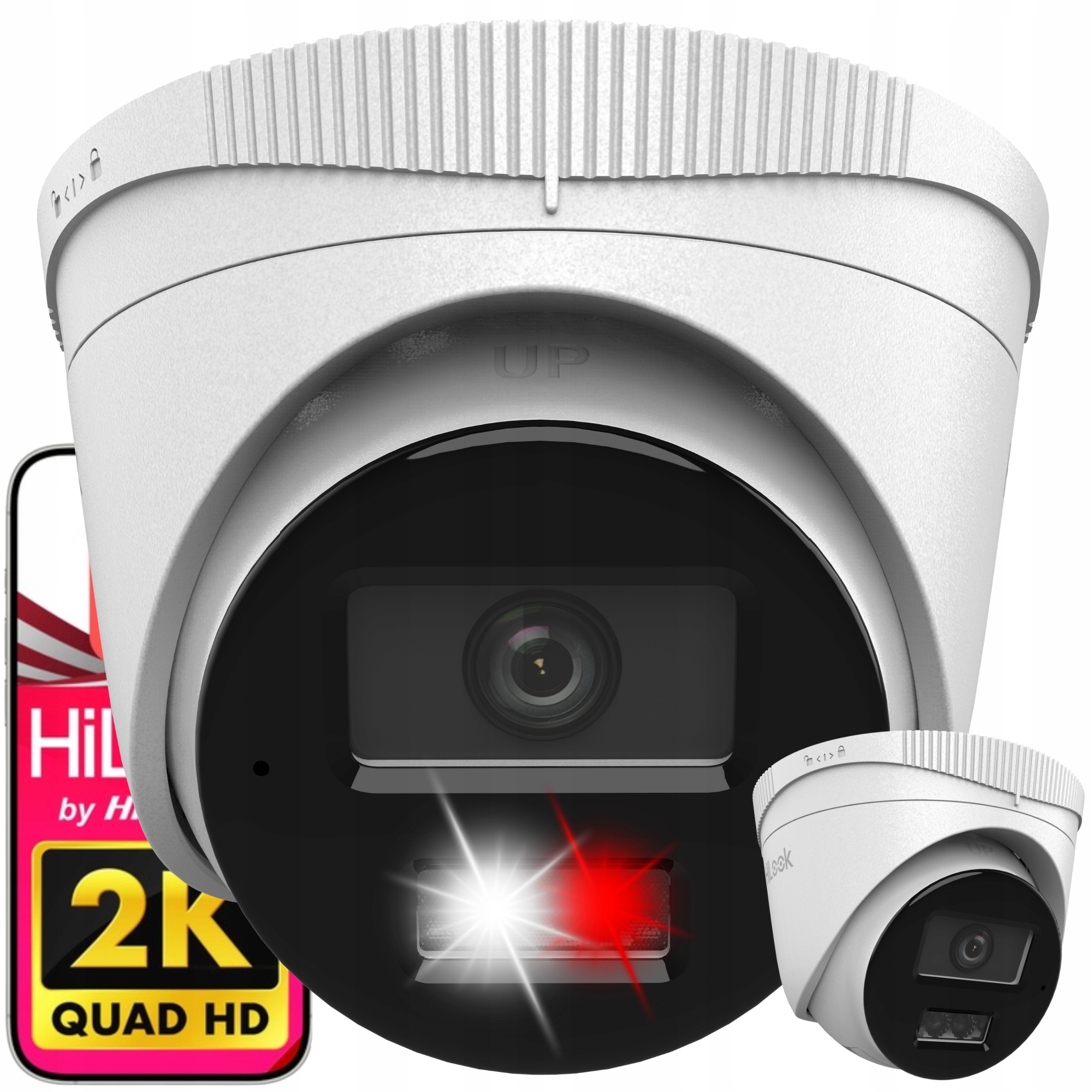 Kamera IPCAM-T4-30DL 4MPx Ip IR30M Aplikacja Detekcja IP67 Hilook