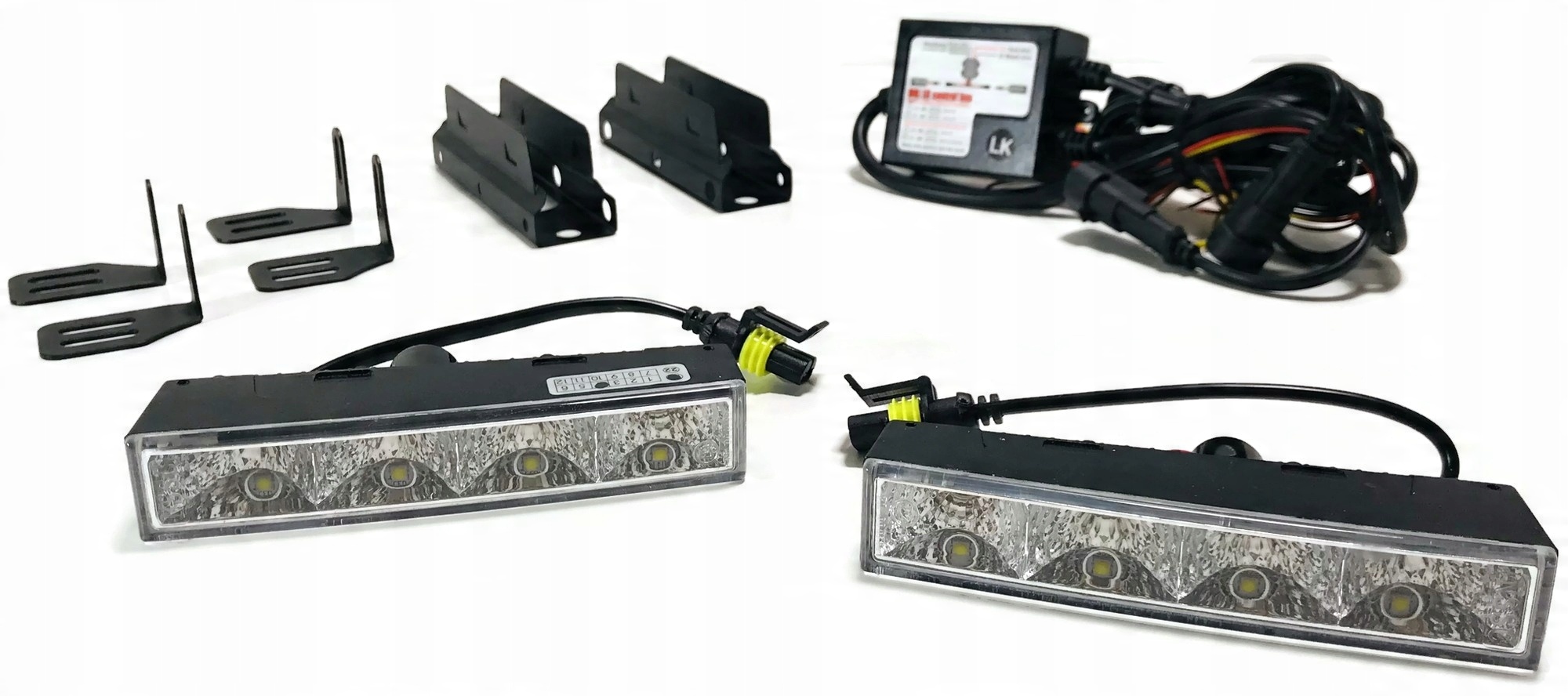 

Światła Jazdy Dziennej 4 Led Hp Pro Małe 12V 24V