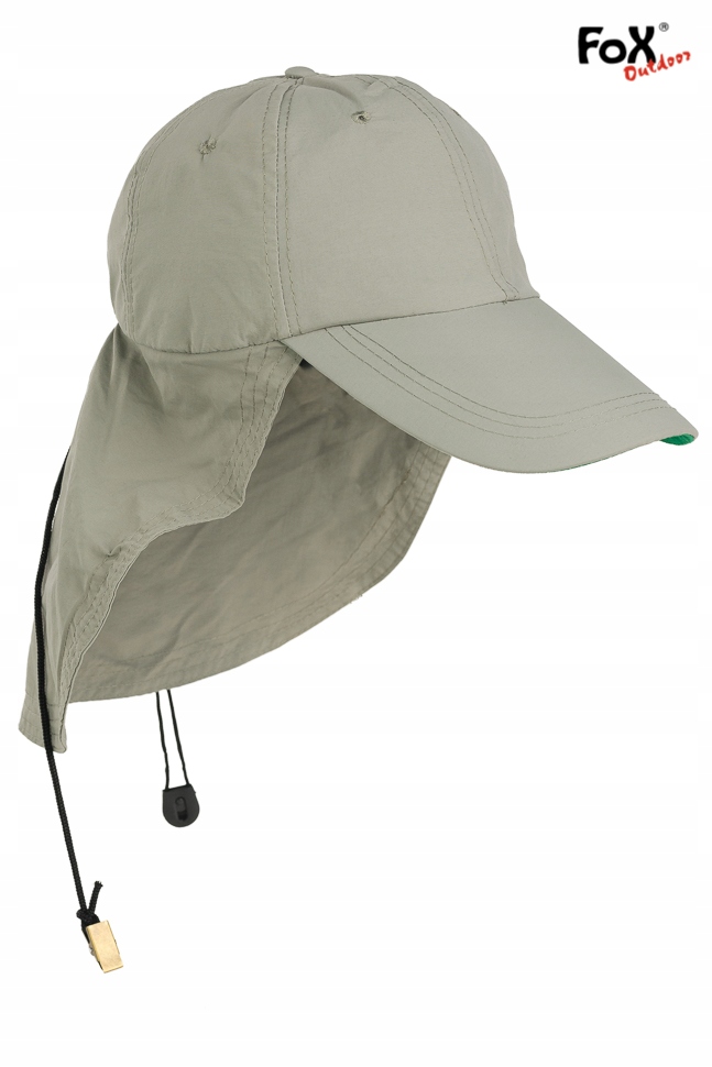 Pustynna CZAPKA SAHARA z NAKARCZKIEM - OLIVE Kod producenta 10424B