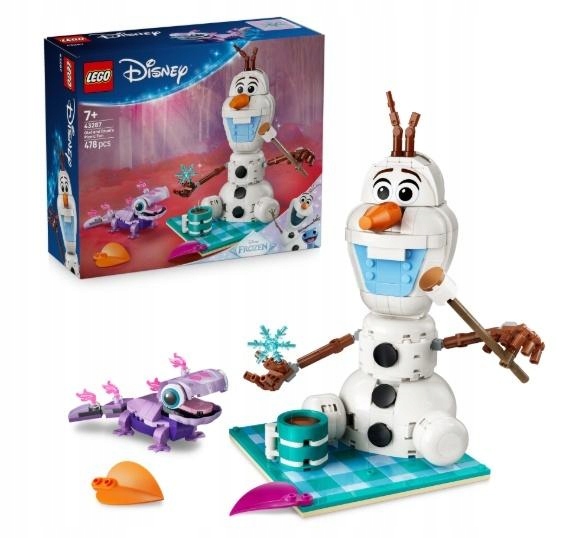 Lego(r) Disney Princess 43287 Piknik Olafa A Brunieg