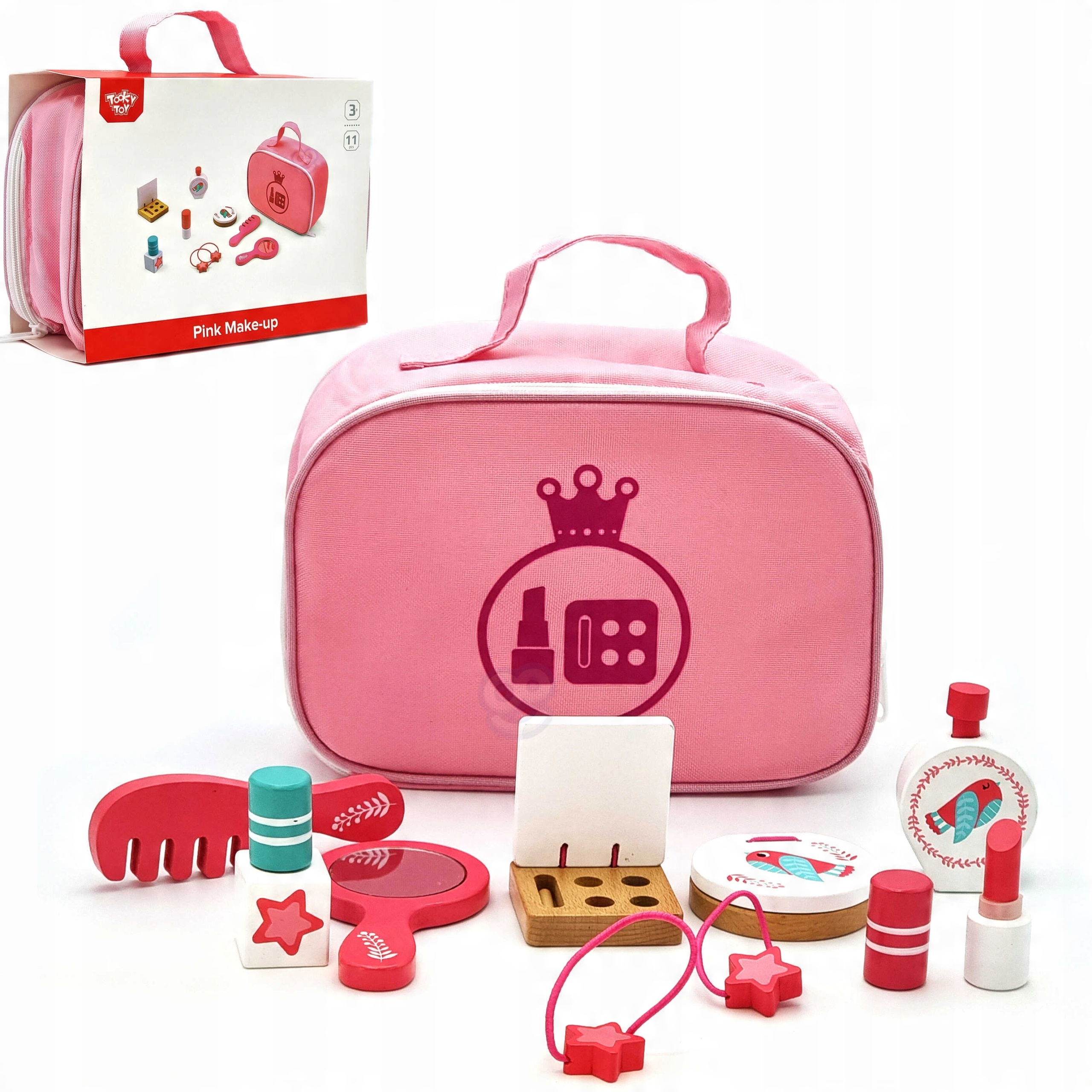 

Tooky Toy Różowy Zestaw Do Makijażu