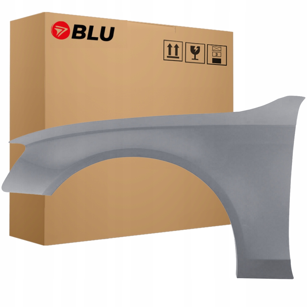 Blu Blatník Audi A4 B8 S4 LY7G levý stříbrný 11-15 přední lift