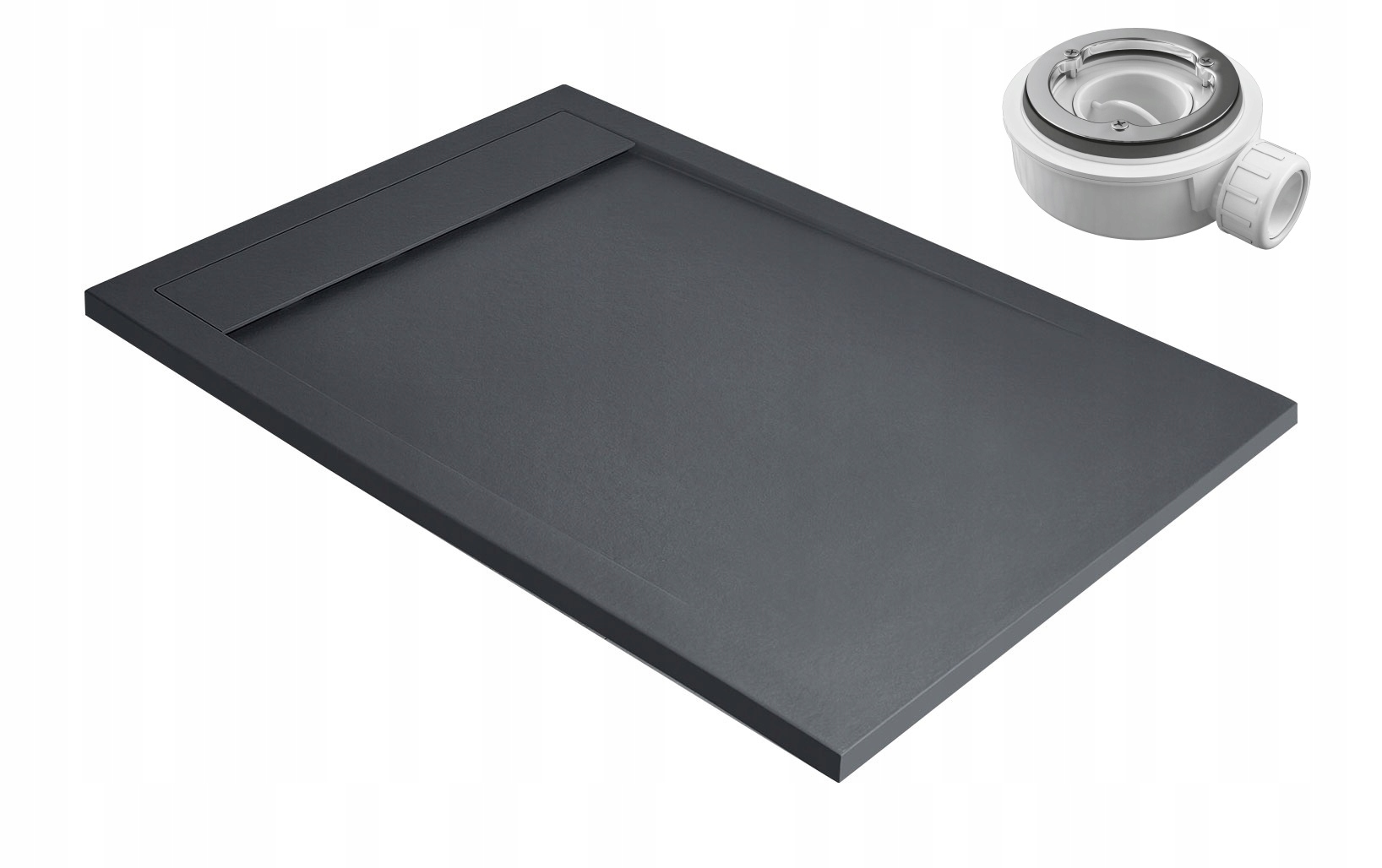 Radaway Brodzik Teos F 120×90 cm antracyt syfon