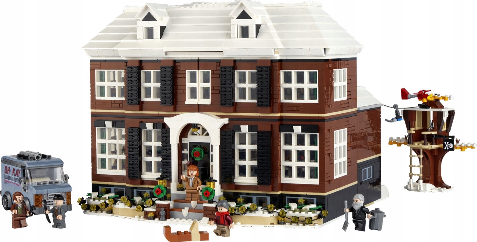 LEGO Ideas 21330 - Kevin Sam w domu, Święta Marka LEGO