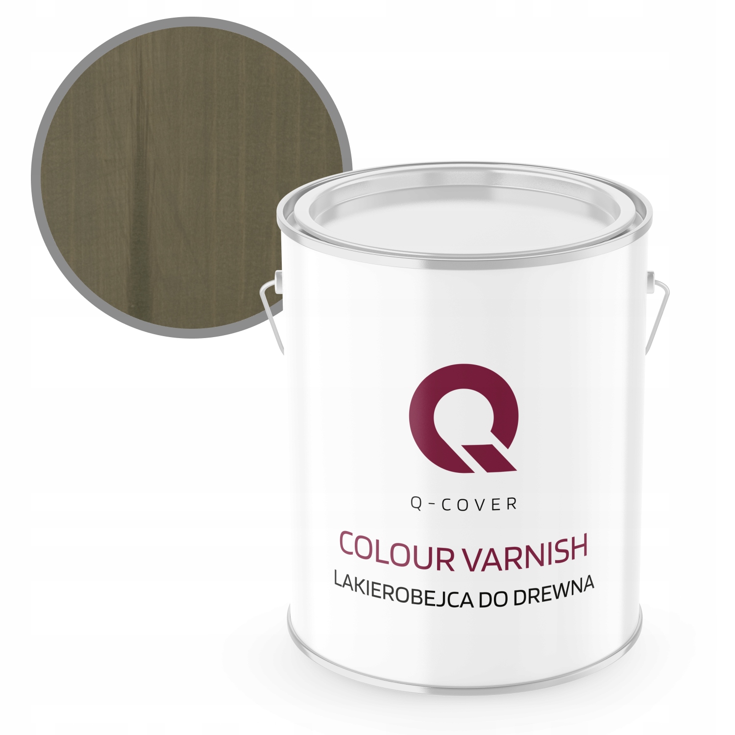 Lakovač Na Dřevo Rychleschnoucí 2,5 L Šedý Hnědý Satén Výkonný 3V1 Uv