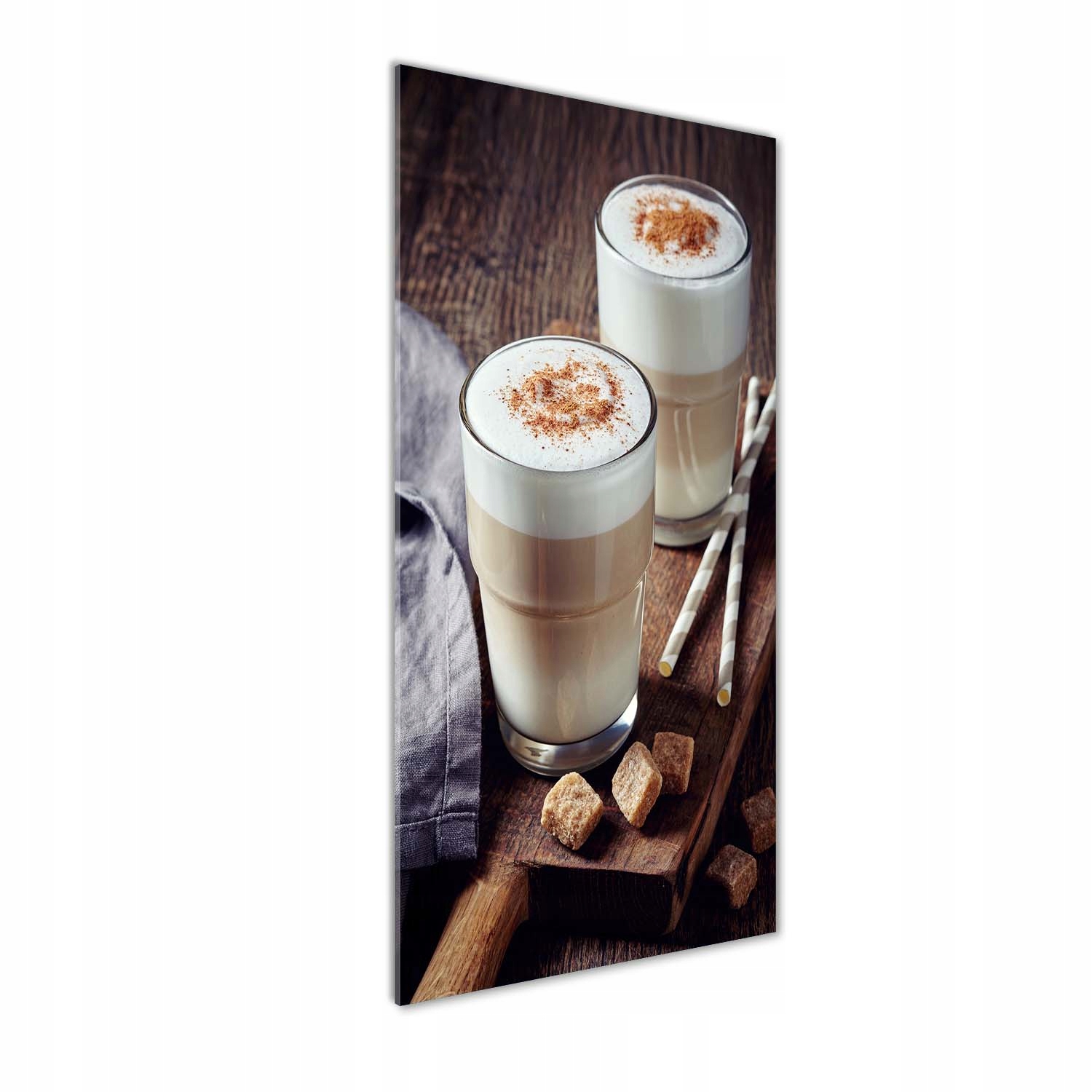 

Foto obraz akrylowy na ścianę Kawa latte 50x125cm