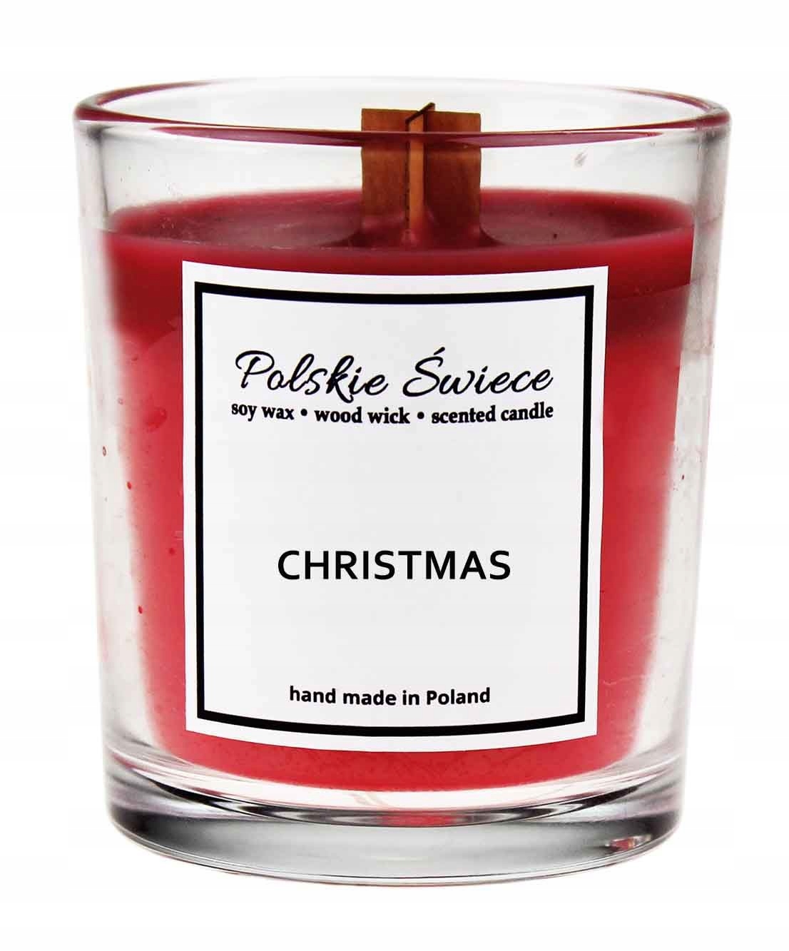 

Christmas Świeca zapachowa sojowa w szkle
