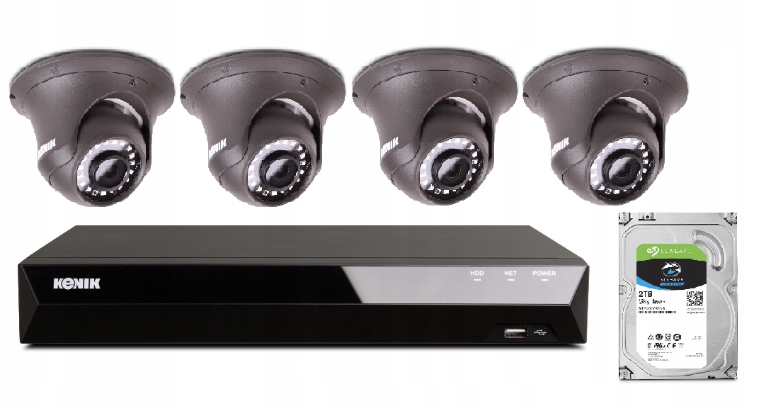 Sada Monitorovania Domu 5MPX Kenik