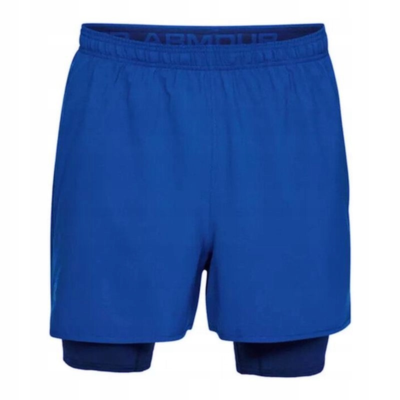 Spodenki Under Armour Qualifier 2-IN-1 Short Men Blue S
