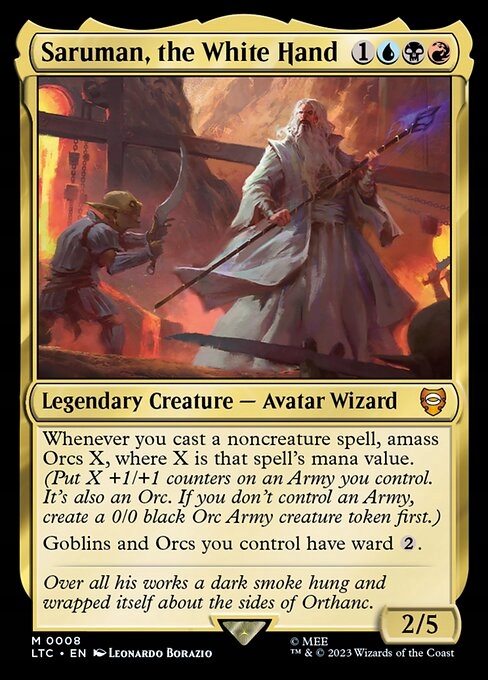 MtG: Saruman, the White Hand (ltc)