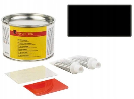 Špachtle na poškozené hrany a hrany Rex-lith černá 1000 g