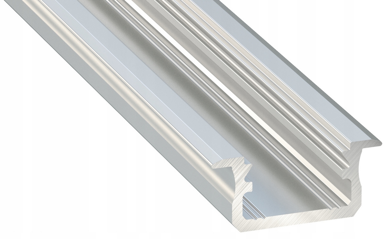 

Profil meblowy Led B Wpuszczany aluminium surowe1m