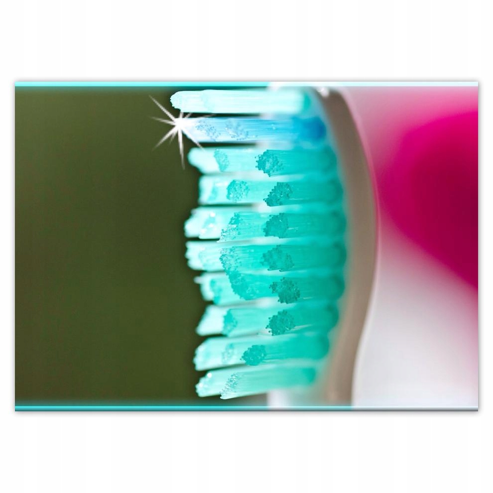 

Naklejki 70x50 Turkusowa szczoteczka