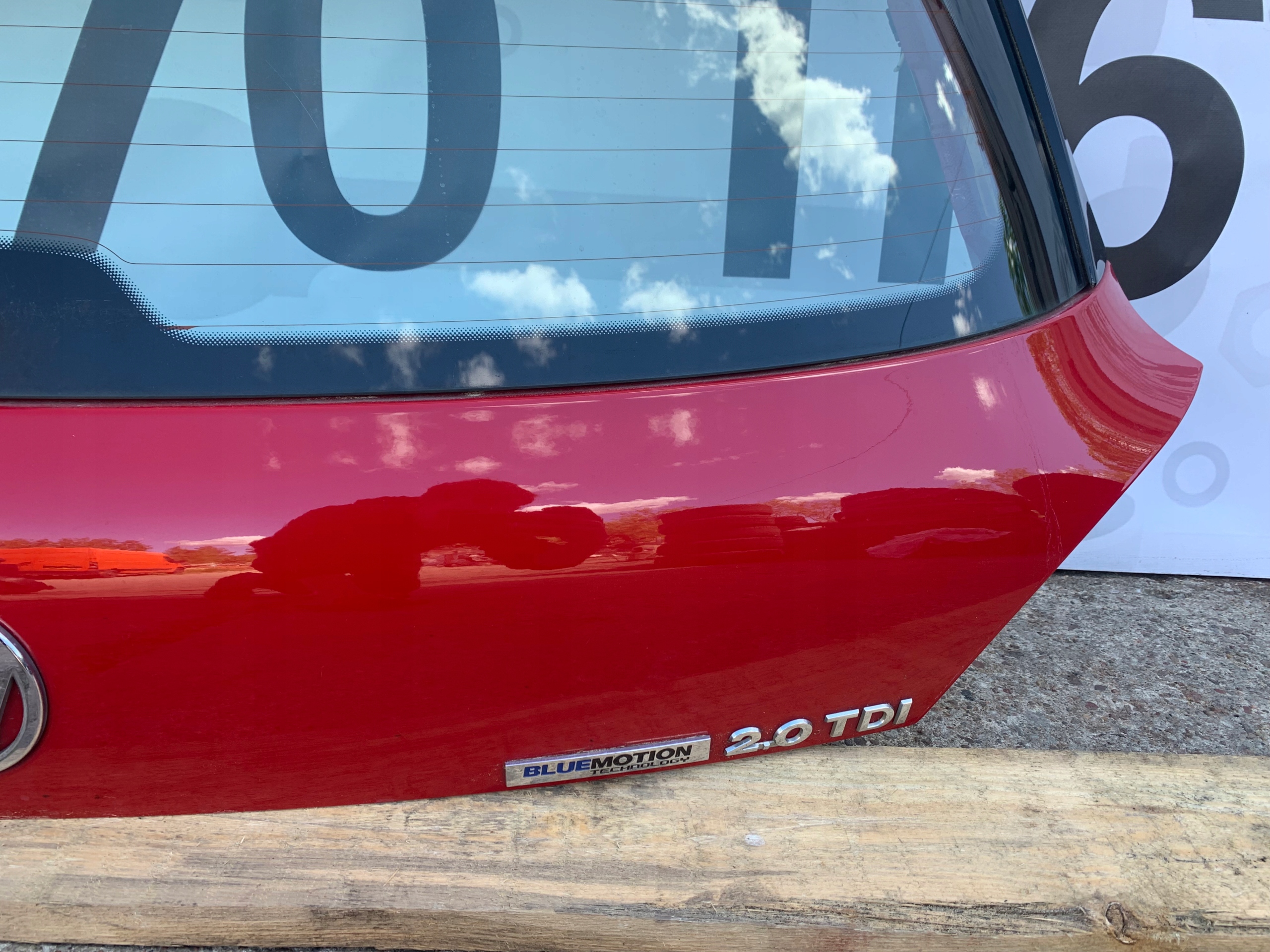 VW SCIROCCO 08-17 trunk door boot LA3H