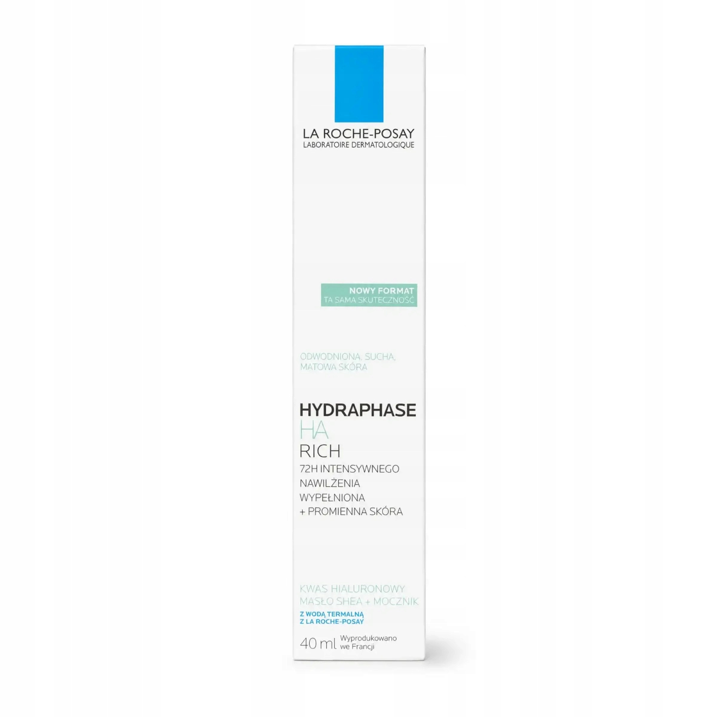 La Roche Posay Hydraphase Ha Rich krem intensywnie nawilżający 40 ml